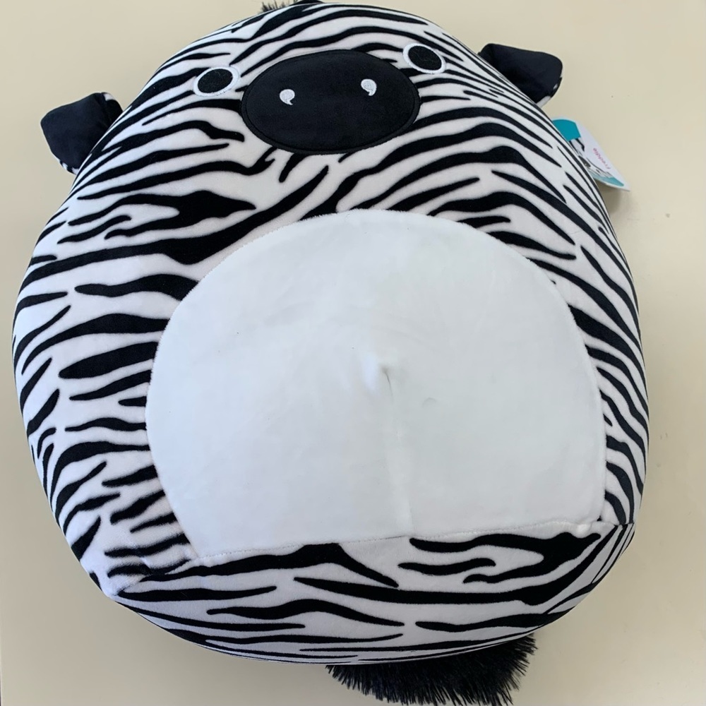 Squishmallows Original KellyToy Freddie the Zebra 16” Unisex Kids Stuffed Animal - Picture 2 of 10